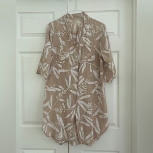 NEUTRAL SHIRT DRESS - NEW